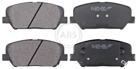 Гальмівні колодки дискові (1 к-т) ABS 37948