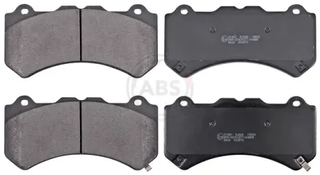 Комплект тормозных колодок, дисковый тормоз ABS 37950