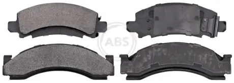 Комплект тормозных колодок, дисковый тормоз ABS 38149