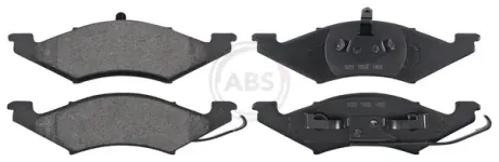 Комплект тормозных колодок, дисковый тормоз ABS 38257