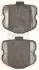 Комплект тормозных колодок, дисковый тормоз ABS 38433 (фото 1)