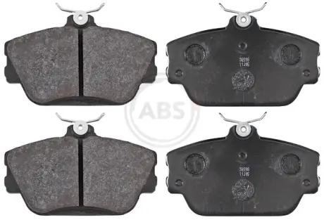 Комплект тормозных колодок, дисковый тормоз ABS 38598