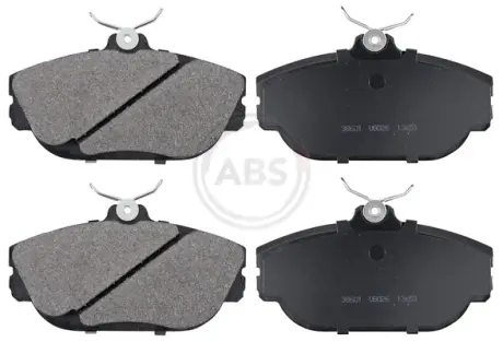 Комплект тормозных колодок, дисковый тормоз ABS 38601