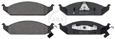 Комплект гальмівних колодок ABS 38650