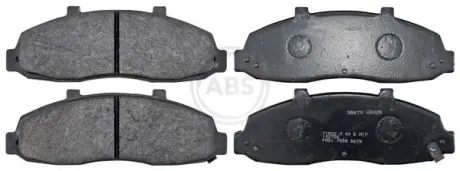 Комплект тормозных колодок, дисковый тормоз ABS 38679