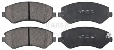 Комплект колодок гальмівних П ABS 38856