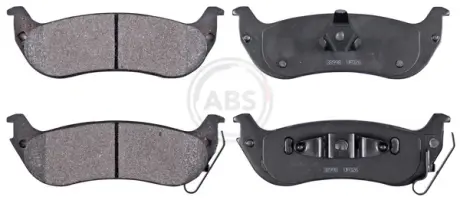 Комплект тормозных колодок, дисковый тормоз ABS 38998