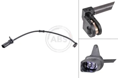 Датчик зносу гальмівних колодок (передніх) Audi A6/A8/Q5 10- (L=328mm) ABS 39953