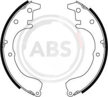 Комплект тормозных колодок ABS 8549