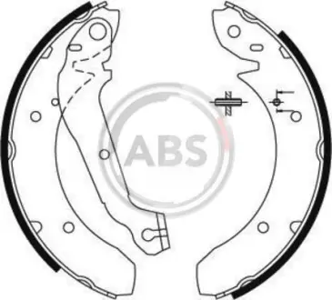 Комплект тормозных колодок ABS 8796