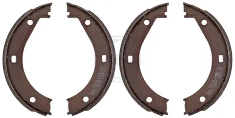 Колодки ручного гальма BMW 5(E28,E34) 81-97/6(E24) 77-89/ 7(E38) 94-01 (ATE) ABS 8805