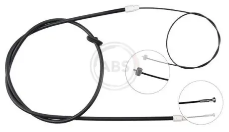 Трос ручного гальма центр.e ABS K12141