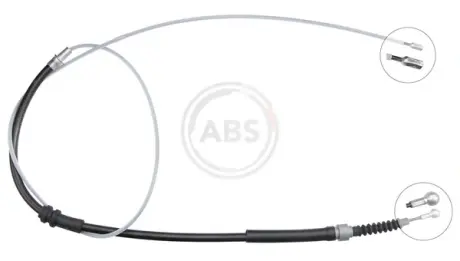 Трос ручного гальма ABS K13875