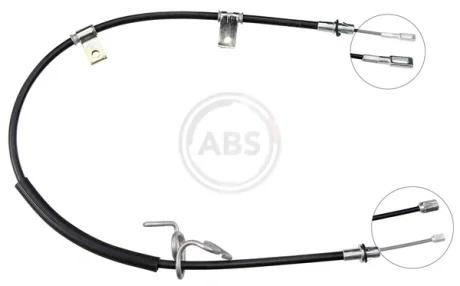 Трос ручного гальма ABS K13909