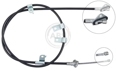 Трос ручного гальма ABS K14096