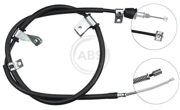 трос ручного гальма ABS K17167 - фото 1