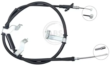 Трос ручного гальма ABS K17338