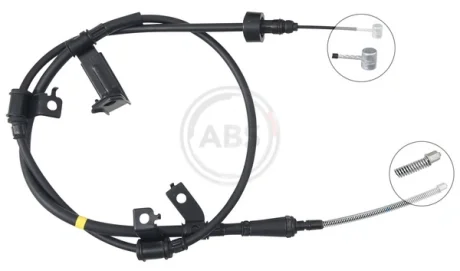 Трос ручного гальма ABS K17510