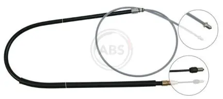 Трос ручного гальма E90/E91/E92/E93 (04-21) ABS K19936