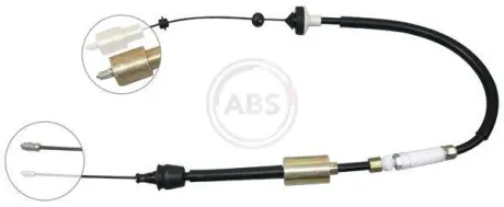 Трос зчеплення Renault Laguna I 2.0 16V/3.0 93-01 (1151*730mm) ABS K27560