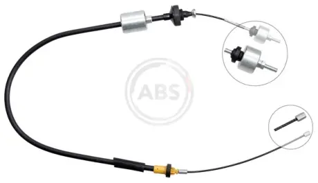 Трос зчеплення Logan/Sandero (06-13) ABS K28074