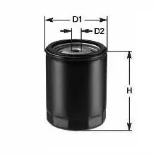Oil filter, Spin-On. Фильтр масляный, накручиваемый ACDELCO X87