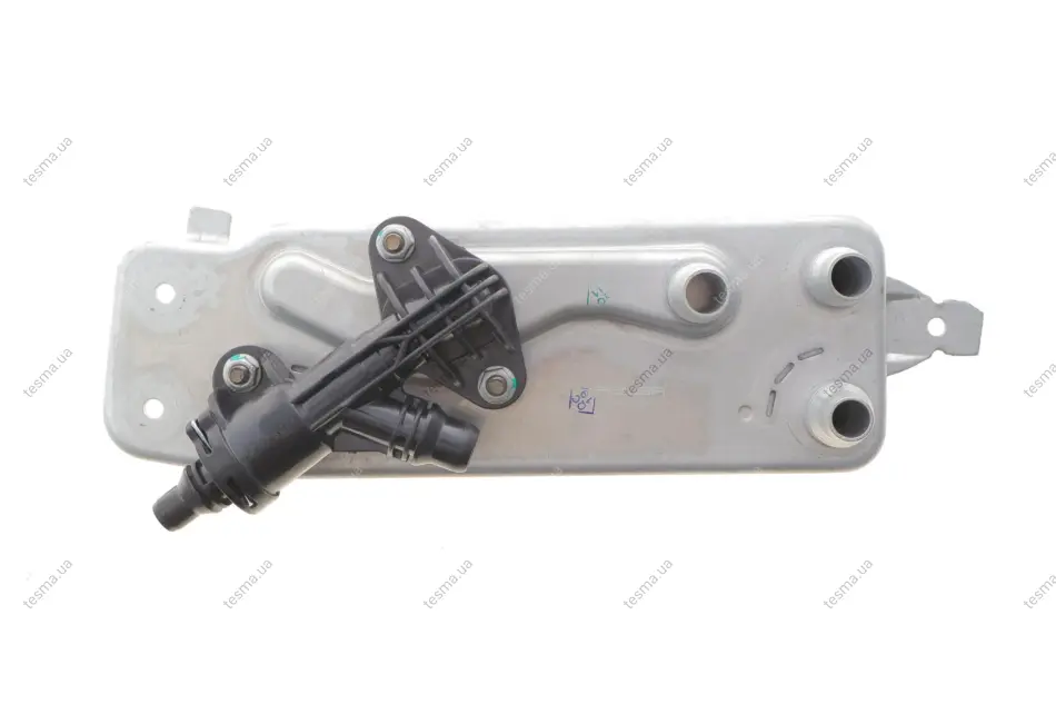 радіатор масляний BMW 5 (F10, F18) 3.0i 10-/7 (F01, F02, F03, F04) 3.0/4.4i 08- N55/N63/N74 ADLER 17217638678 - фото 1