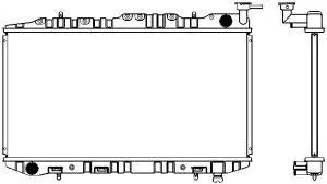 Copper Brass Radiator ADR 12500101