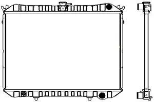 Copper Brass Radiator ADR 13400101