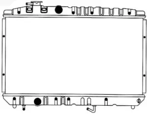 Copper Brass Radiator ADR 14610238A