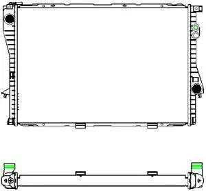 Aluminium Plastic Radiator ADR 30111001