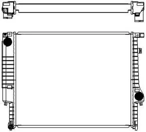 Aluminium Plastic Radiator ADR 30111010