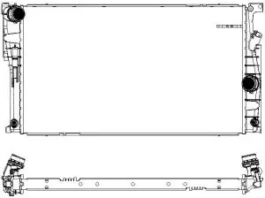 Aluminium Plastic Radiator ADR 30118509