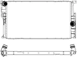 Aluminium Plastic Radiator ADR 30118510