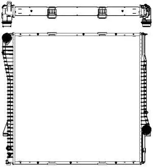Aluminium Plastic Radiator ADR 30121001