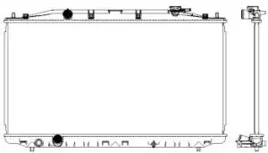 Aluminium Plastic Radiator ADR 30718508