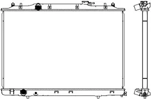 Aluminium Plastic Radiator ADR 30718510