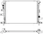 Aluminium Plastic Radiator ADR 31618543 (фото 1)