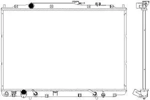 Aluminium Plastic Radiator ADR 32111010