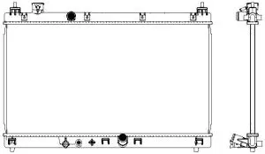 Aluminium Plastic Radiator ADR 32117001