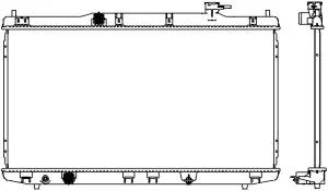 Aluminium Plastic Radiator ADR 32118529