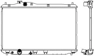 Aluminium Plastic Radiator ADR 32118530