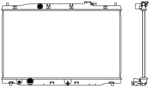Aluminium Plastic Radiator ADR 32118533