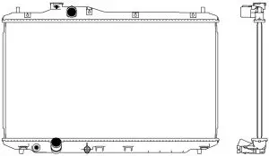 Aluminium Plastic Radiator ADR 32118545