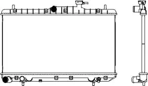 Aluminium Plastic Radiator ADR 32211027