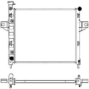 Aluminium Plastic Radiator ADR 32311005