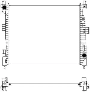 Aluminium Plastic Radiator ADR 32318509