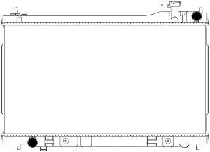 Aluminium Plastic Radiator ADR 32511008