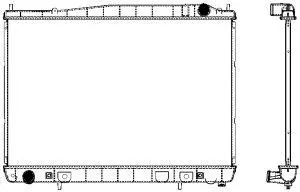 Aluminium Plastic Radiator ADR 32511012