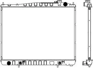 Aluminium Plastic Radiator ADR 32511017